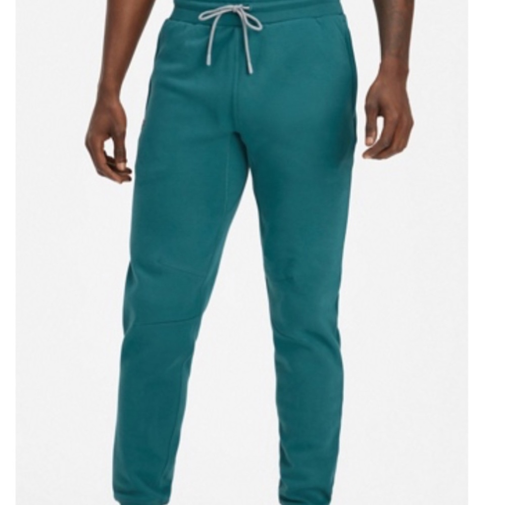NWT Fabletics Go-To Joggers in Ocean Teal - Size XL Short 27” length